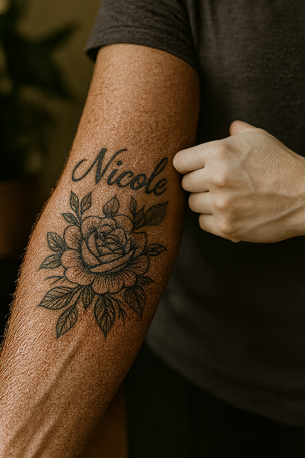Avoiding sun exposure on tattoo